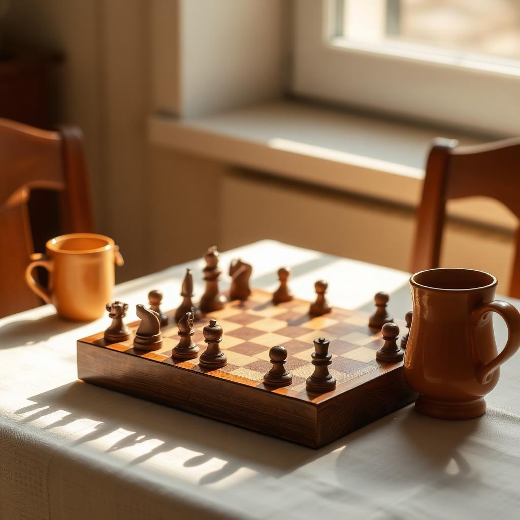 Chess — beautifully styled lifestyle image